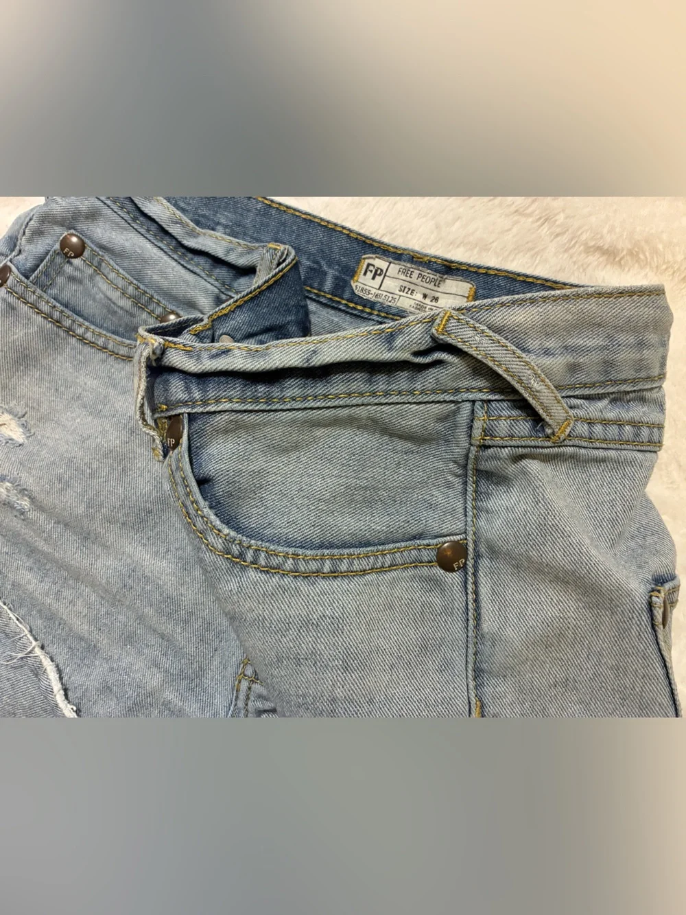 Free People Denim Shorts